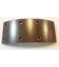 Накладка тормозная передняя Г-3307 короткая сверленая (к-т 2шт)