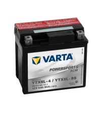 Аккумулятор евро 4Ah 80A 114/71/106 YTX5L-BS POWERSPORTS AGM moto Аккумулятор евро 4Ah 80A 114/71/106 YTX5L-BS POWERSPORTS AGM moto