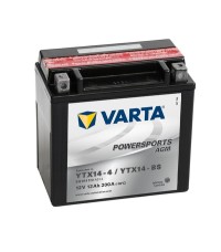 Аккумулятор PowersportsAGM рус 12Ah 200A 152/88/147 YTX14-BS moto