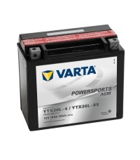 Аккумулятор PowersportsAGM евро 18Ah 260A 177/88/156 YTX20L-BS moto