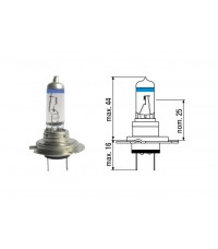 H7 12V 55W PX26d+120% Megalight Ultra Автолампа General Electric H7 12V 55W PX26d+120% Megalight Ultra Автолампа General Electric