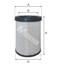 Фильтр воздушный MFilter A 855/1 (вставка к A855) 87409407, AG1030, RS5456, AF25711