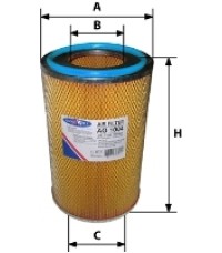 Фильтр воздушный GOODWILL AG1004 Фильтр воздушный GOODWILL AG1004
