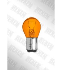 Лампа указательная 4313OG HEXEN 12V, 21/5W, Orange BAZ15d, P21/5W