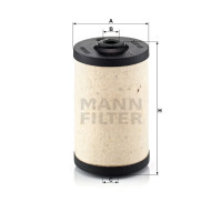 Фильтр топливный MANN-FILTER BFU 700 X