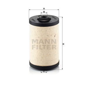 Фильтр топливный MANN-FILTER BFU 700 X