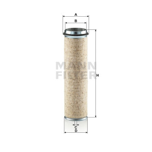Фильтр воздушный MANN-FILTER CF 1000