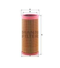Фильтр воздушный MANN-FILTER CF 23 430/2