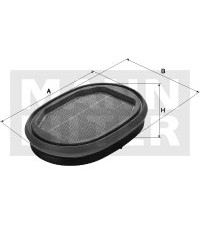 Фильтр воздушный MANN-FILTER CF 2864