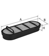 Фильтр воздушный MANN-FILTER CF 3240