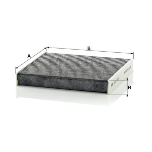 Фильтр салона MANN-FILTER CUK 1919 Фильтр салона MANN-FILTER CUK 1919