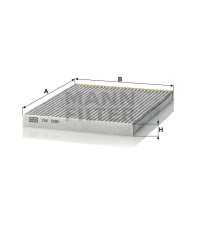 Фильтр салона MANN-FILTER CUK 1936