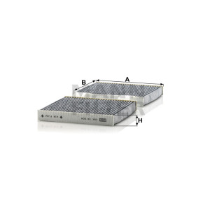 Фильтр салона MANN-FILTER CUK 19 004 Фильтр салона MANN-FILTER CUK 19 004