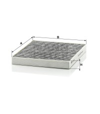 Фильтр салона MANN-FILTER CUK 2227