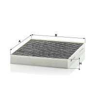 Фильтр салона MANN-FILTER CUK 2252