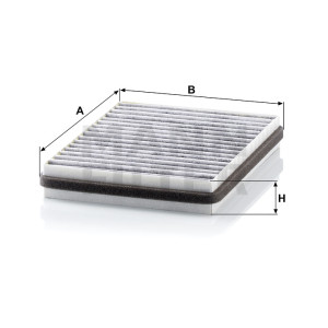 Фильтр салона MANN-FILTER CUK 22 014 Фильтр салона MANN-FILTER CUK 22 014
