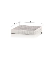 Фильтр салона MANN-FILTER CUK 2440