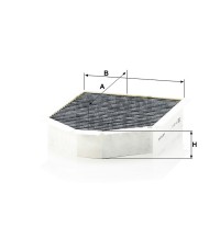 Фильтр салона MANN-FILTER CUK 26 011