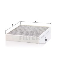 Фильтр салона MANN-FILTER CUK 2847/1