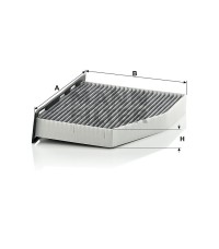 Фильтр салона MANN-FILTER CUK 2939/1