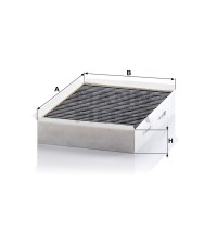 Фильтр салона MANN-FILTER CUK 2950