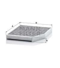 Фильтр салона MANN-FILTER CUK 29 007