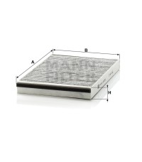 Фильтр салона MANN-FILTER CUK 3054