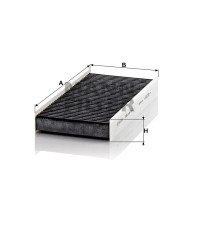 Фильтр салона MANN-FILTER CUK 3847