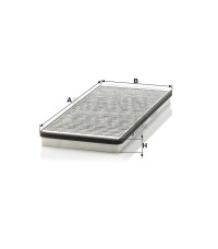 Фильтр салона MANN-FILTER CUK 3858