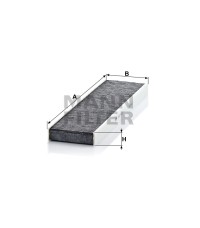 Фильтр салона MANN-FILTER CUK 4436