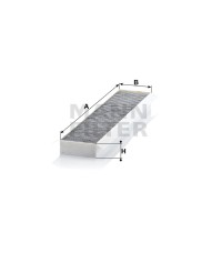 Фильтр салона MANN-FILTER CUK 5141