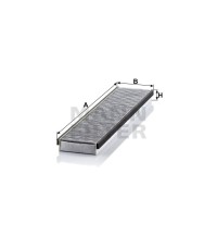 Фильтр салона MANN-FILTER CUK 5257