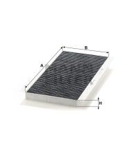 Фильтр салона MANN-FILTER CUK 5366