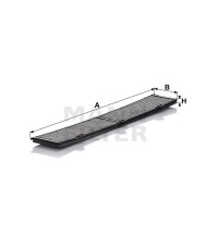 Фильтр салона MANN-FILTER CUK 8430