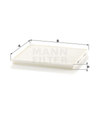 Фильтр салона MANN-FILTER CU 1828