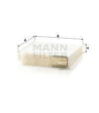 Фильтр салона MANN-FILTER CU 1829