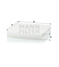 Фильтр салона MANN-FILTER CU 1835