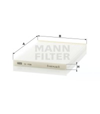 Фильтр салона MANN-FILTER CU 1936