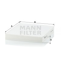 Фильтр салона MANN-FILTER CU 2141