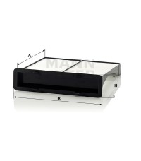Фильтр салона MANN-FILTER CU 22 004