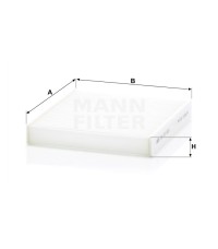 Фильтр салона MANN-FILTER CU 22 023
