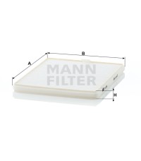 Фильтр салона MANN-FILTER CU 2326