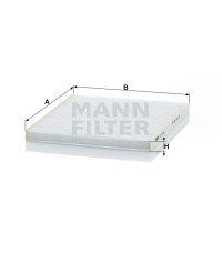 Фильтр салона MANN-FILTER CU 2336