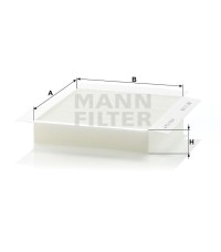 Фильтр салона MANN-FILTER CU 2338