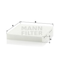 Фильтр салона MANN-FILTER CU 2351