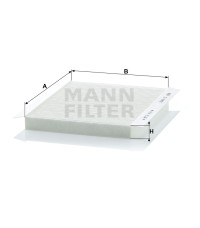Фильтр салона MANN-FILTER CU 2422