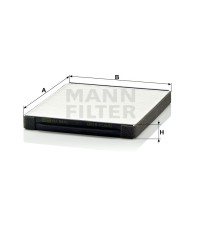 Фильтр салона MANN-FILTER CU 2441