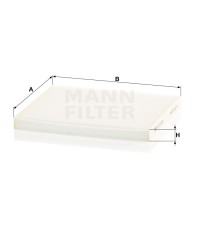 Фильтр салона MANN-FILTER CU 24 004