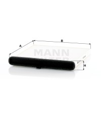 Фильтр салона MANN-FILTER CU 24 009