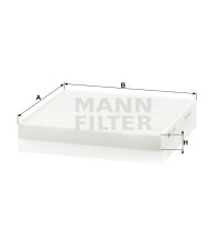 Фильтр салона MANN-FILTER CU 2544